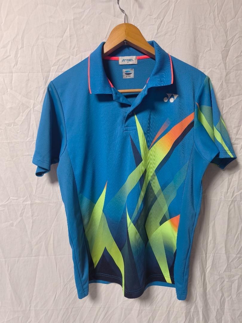 YONEX バドミントン ゲームシャツ ドライ ポロシャツ 半袖 メンズ M拍卖