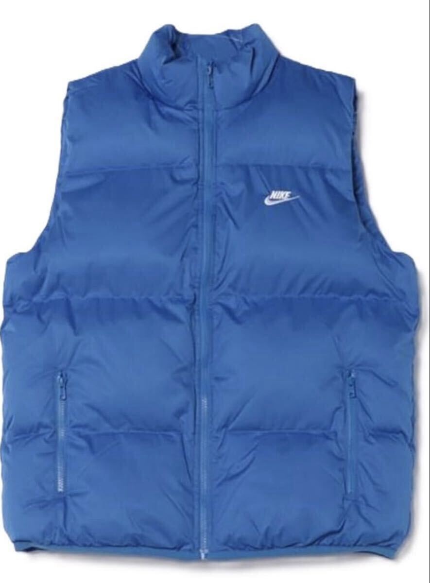 ナイキ 正規品 新品 スポーツウェア クラブ PrimaLoft ダウン ベスト 2XL ウォーターレペラント パファー FB7374-480 ブルー 1点 送料無料拍卖