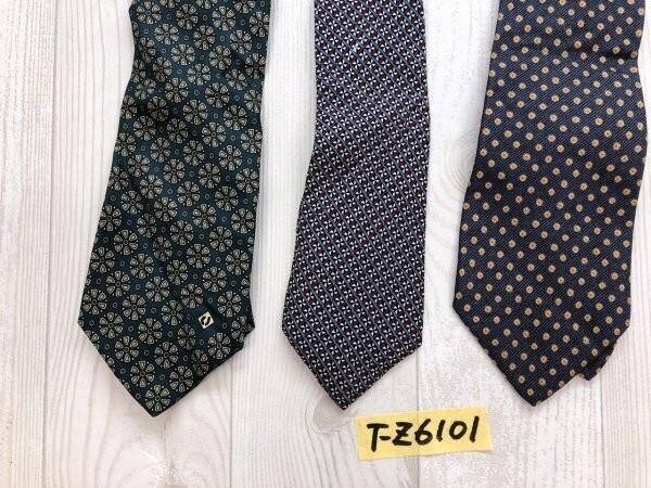 CHARLES JOURDAN シャルルジョルダン ブランドMIX イタリア製 シルクネクタイ 3本セット まとめ売り グリーン他拍卖