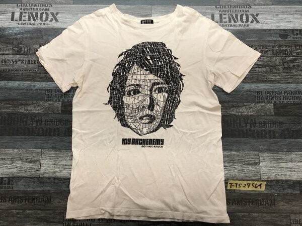 TK MIXPICE タケオキクチ メンズ MY ARCHENEMY プリント 半袖Tシャツ 2 白拍卖