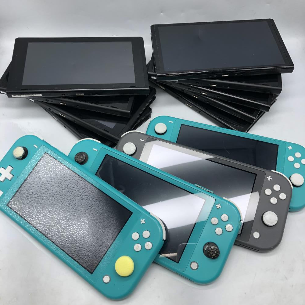 【ジャンク】Nintendo Switch 9台 SwitchLite 4台 Proコントローラー 6個 Joy-Con 24個 ニンテンドー スイッチ 任天堂拍卖