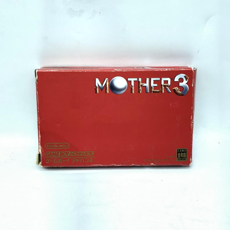 動作品 GBA MOTHER3 マザー 任天堂 Nintendo ゲームボーイアドバンス GAMEBOY ADVANCE 糸井重里 箱・説付拍卖