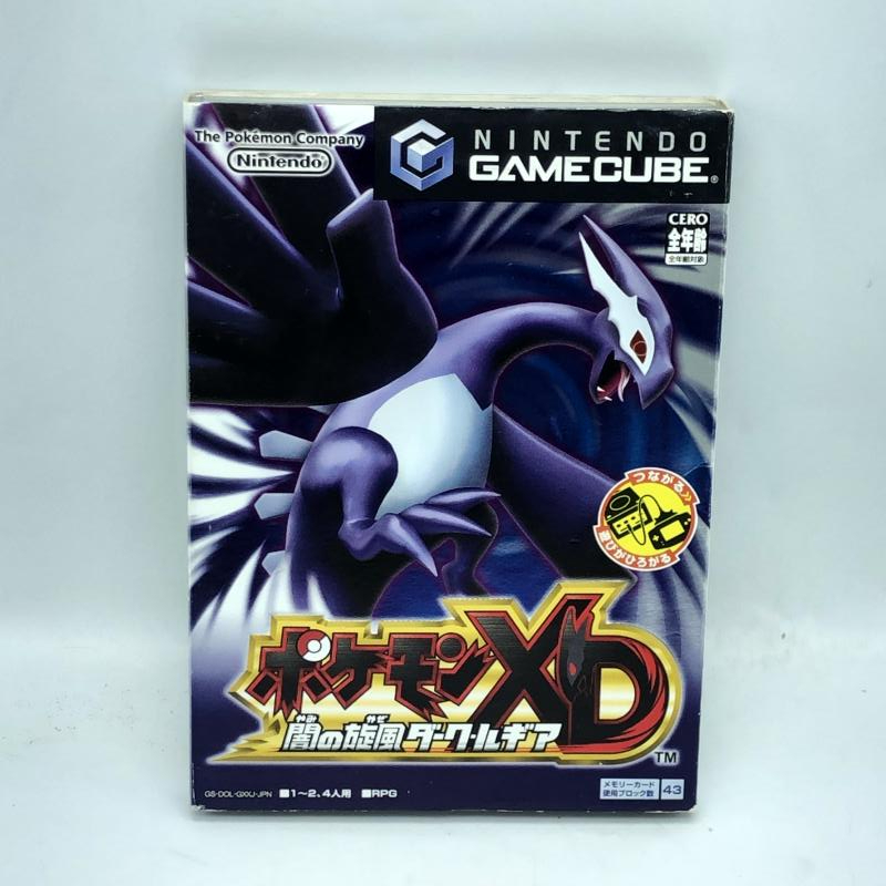 動作品 GC ポケモンXD 闇の旋風ダーク・ルギア Pokemon 任天堂 Nintendo ゲームキューブ GAMECUBE 箱・説付拍卖