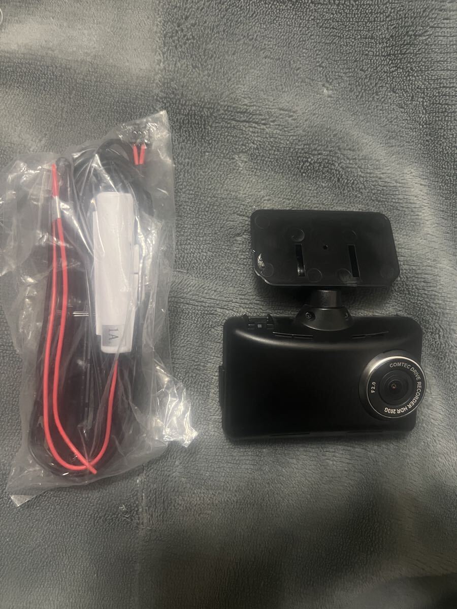 コムテック ドライブレコーダー HDR 203G SDカード無し COMTEC フロント拍卖