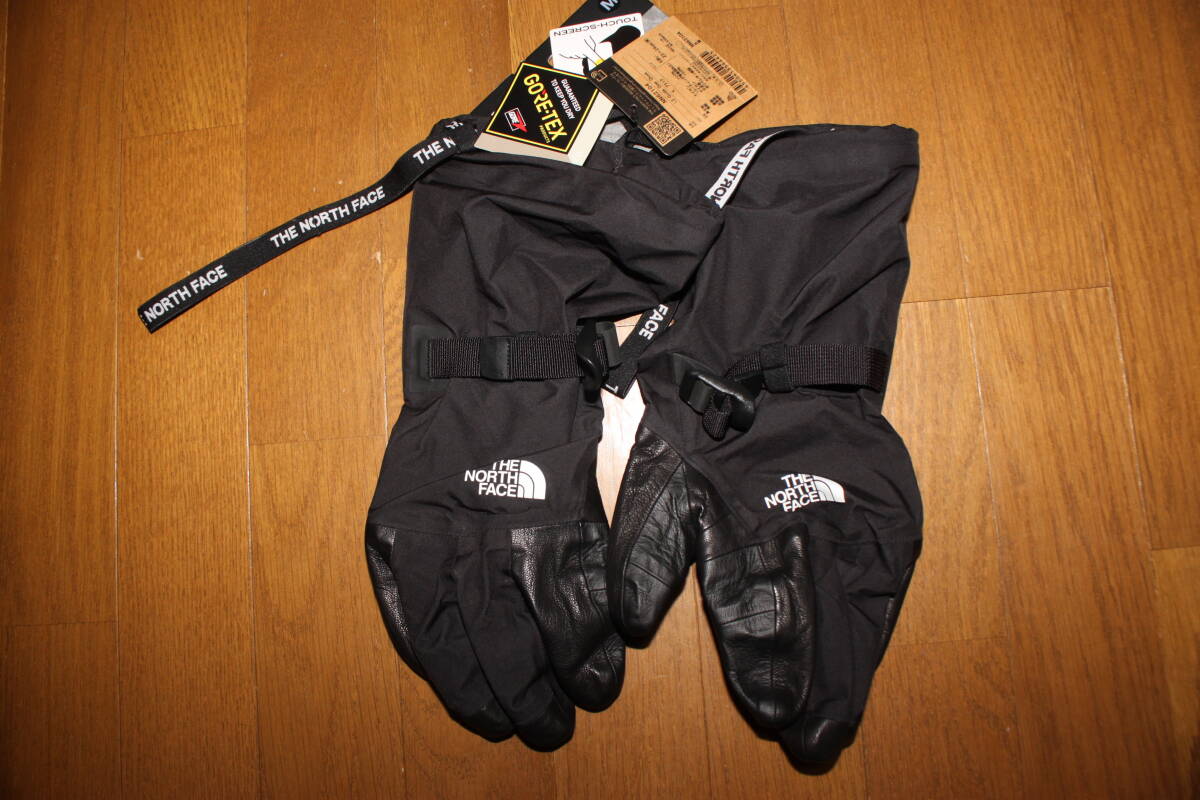 未使用 M 黒 ノースフェイス GORE-TEX ゴアテックス L3ガイドオーバーグローブ 手袋 L3 Guide Over Glove NN62104 送料無料拍卖