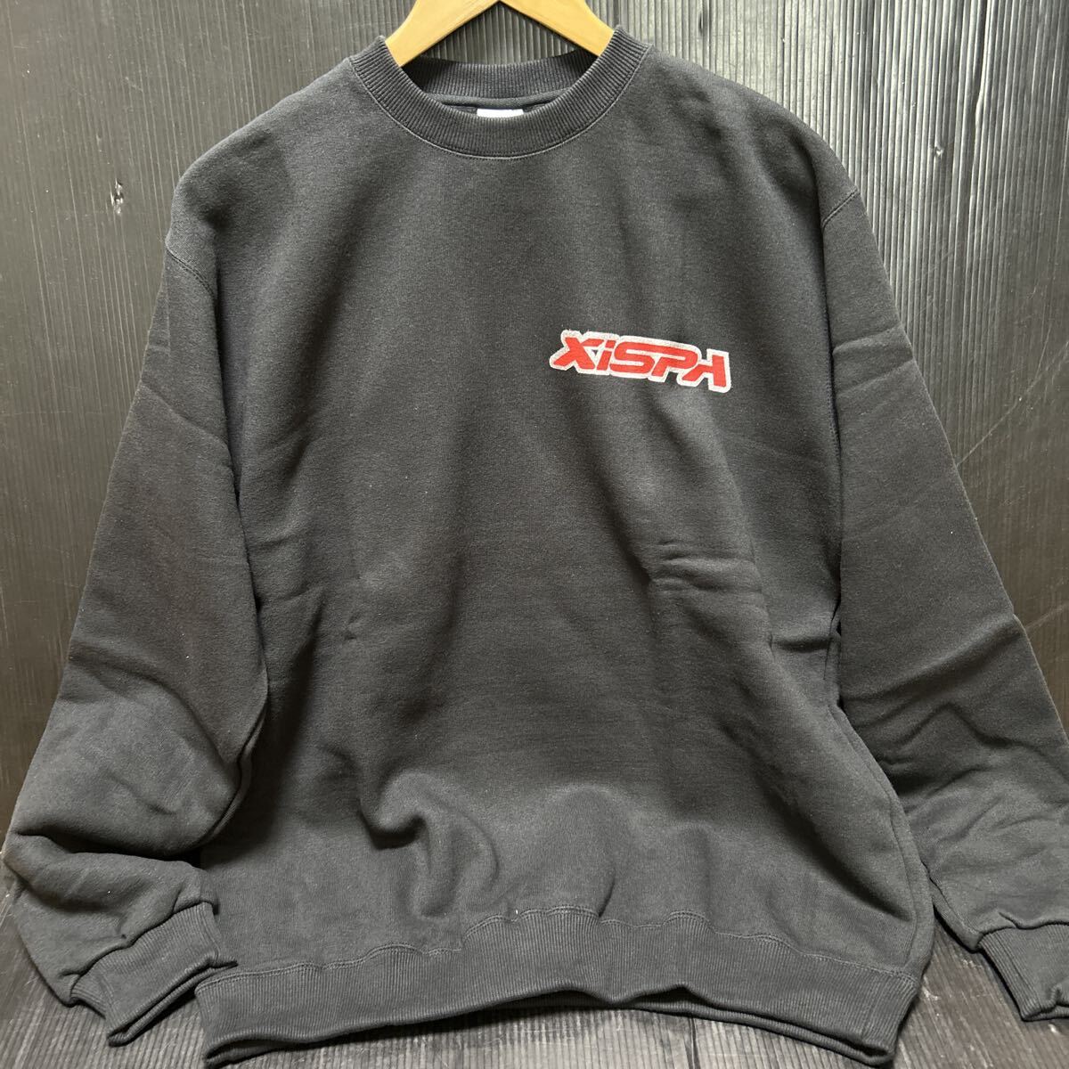 新品 Xispa チスパ Lサイズ裏起毛トレーナー トライアルバイク 拍卖