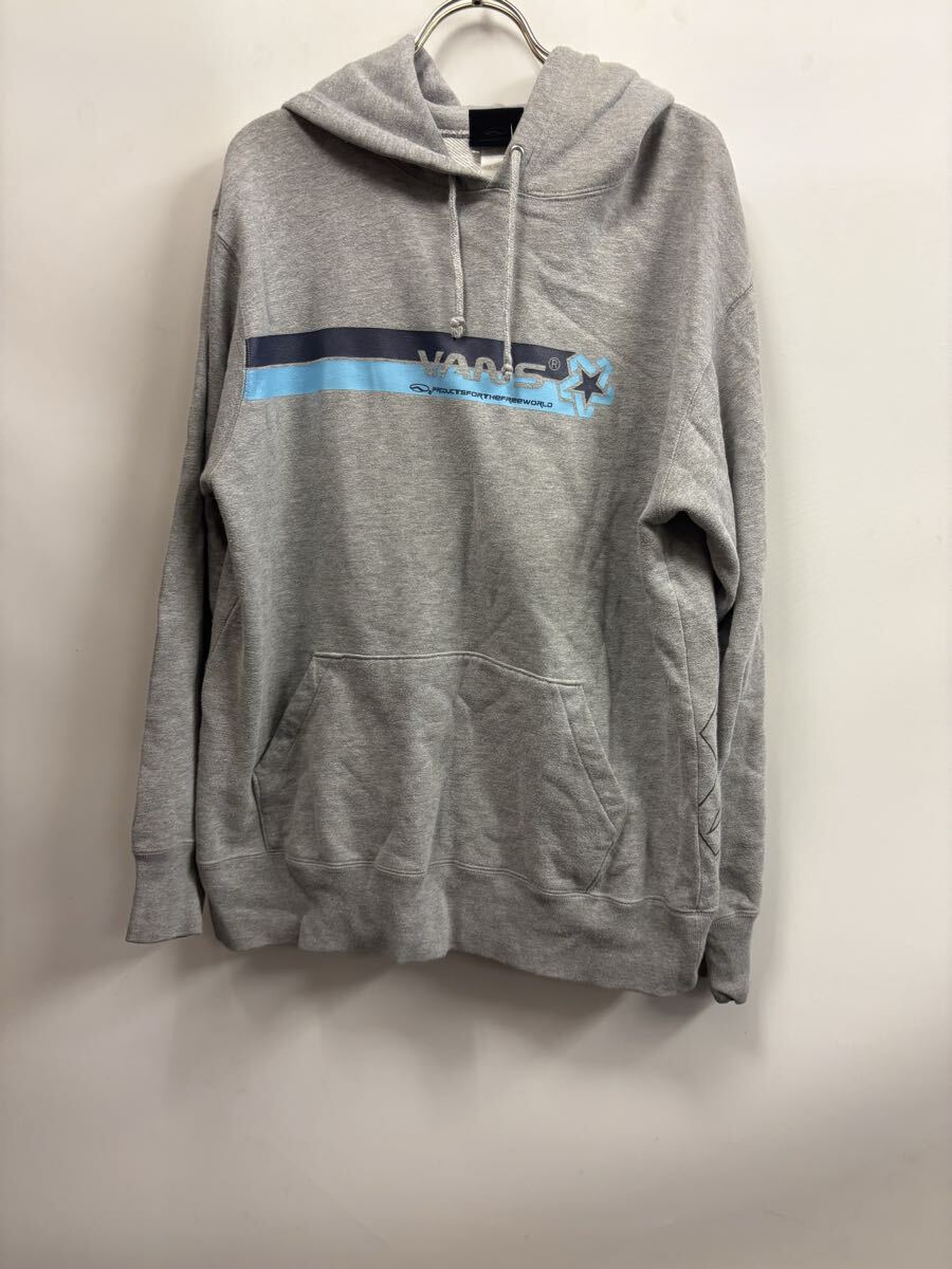00’s初期OLD VANS スウェット パーカーグレー M拍卖