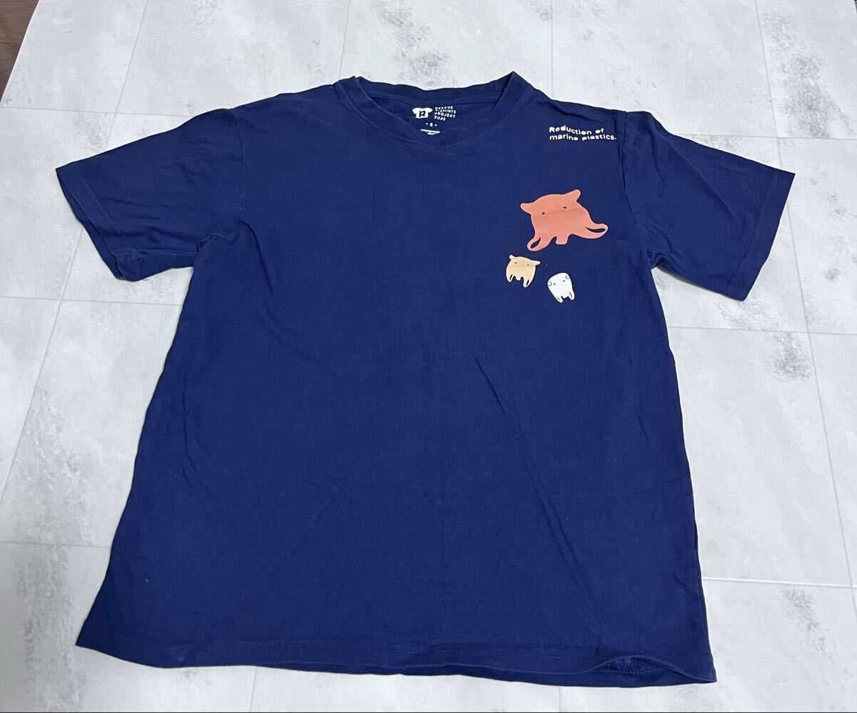 メンダコ Tシャツ 深海生物  深海魚 レディースSサイズ 150.160CM程度 拍卖