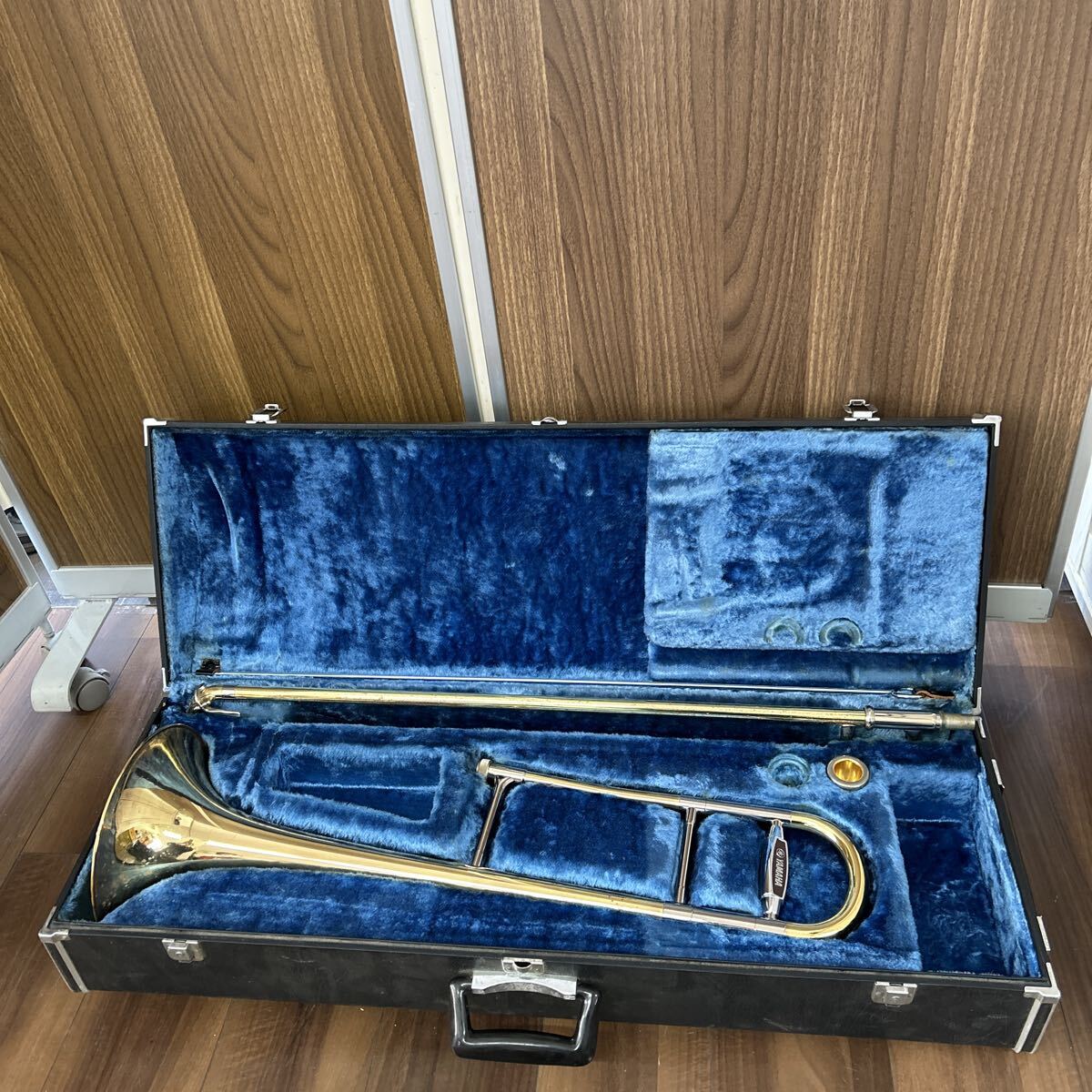 動作未確認 ジャンク YAMAHA ヤマハ 管楽器 テナートロンボーン ハードケース付 金管楽器 YSL-647 102297r拍卖