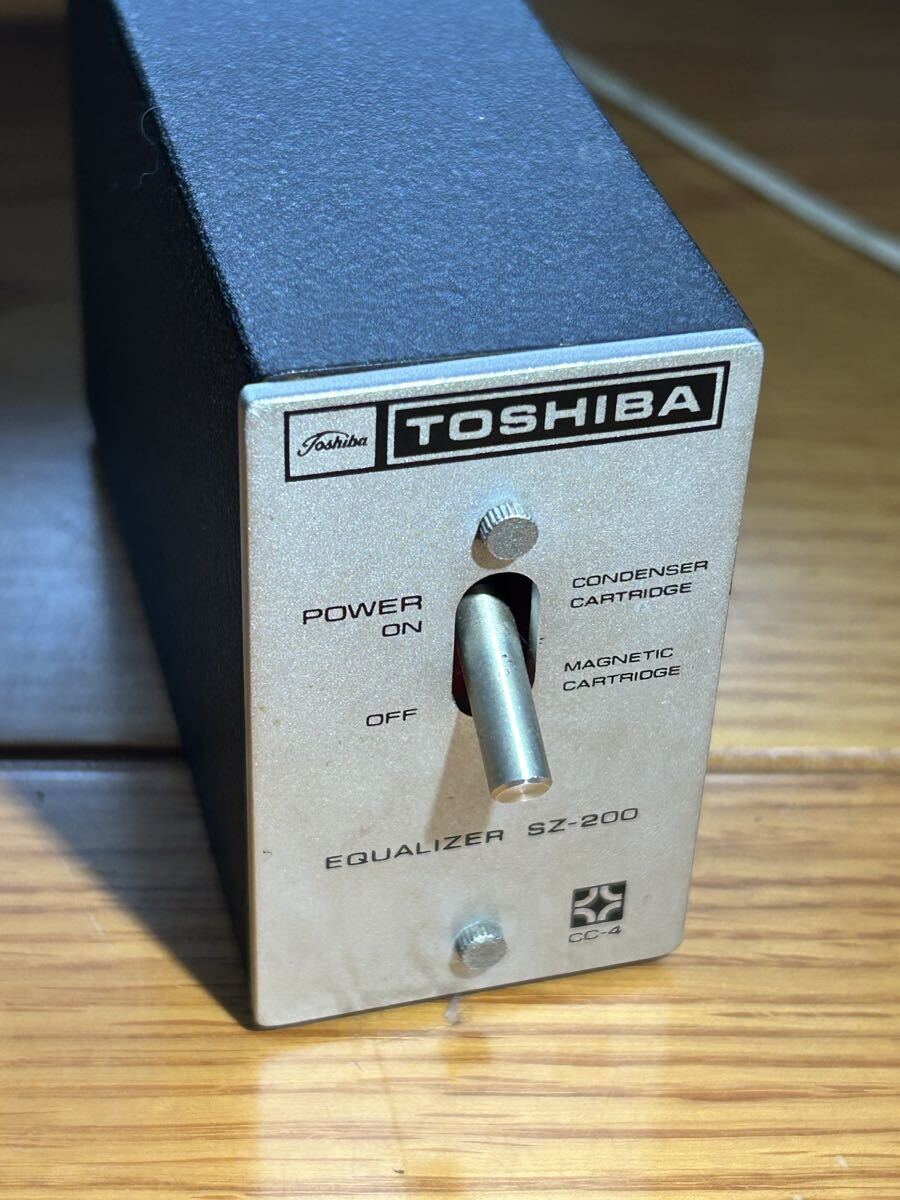 TOSHIBA(オーレックス)コンデンサーカートリッジ用フォノイコライザー SZ-200拍卖