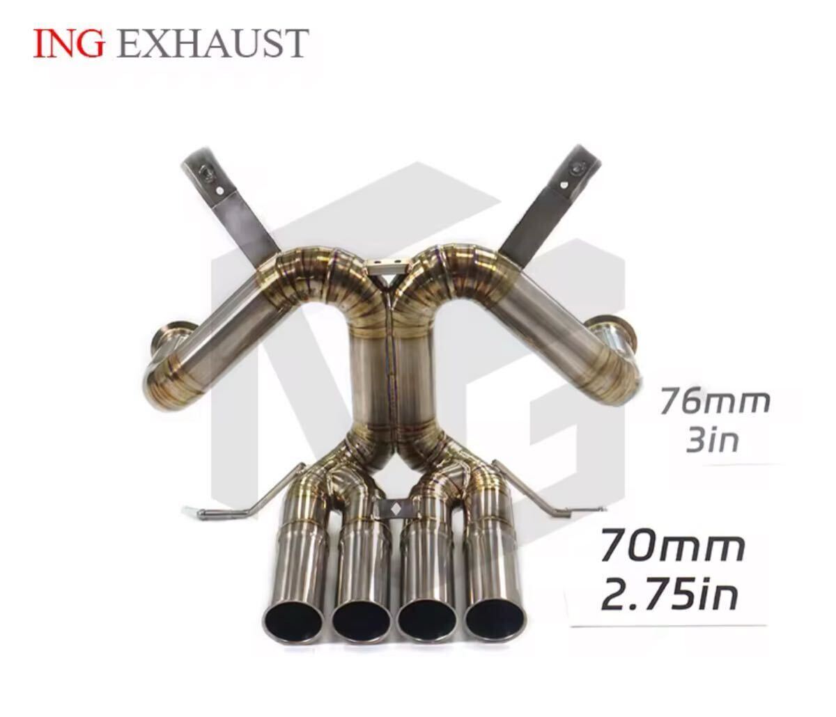 ★ING★ ランボルギーニ アヴェンタドール SVJ LP700 マフラー エキゾースト カスタム エアロ パーツ 740 750 ダウンパイプ ステンレス SV拍卖