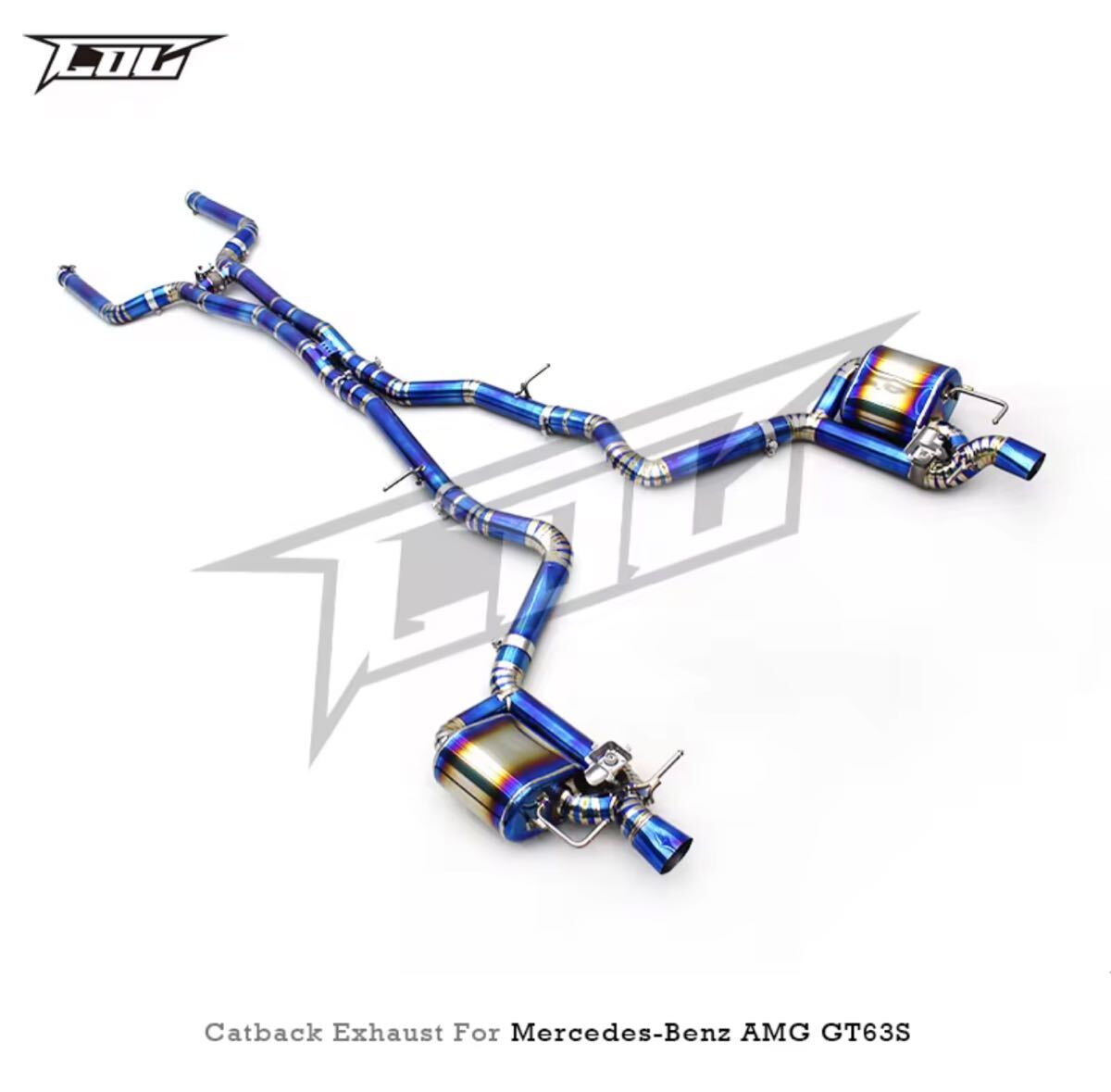 ★C.O.C★ チタン GT63 GT63S 可変 バルブ スーパースポーツ マフラー カスタム エアロ パーツ AMG 4ドアクーペ X290 C190 R190拍卖