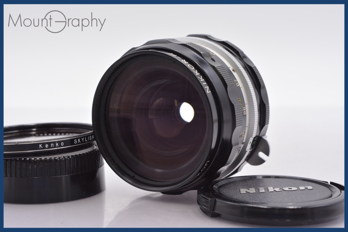 ★極上美品★ ニコン Nikon NIKKOR-H Auto 28mm F3.5 非Ai 前後キャップ&レンズフィルター付 ★完動★同梱可 #mj5174拍卖
