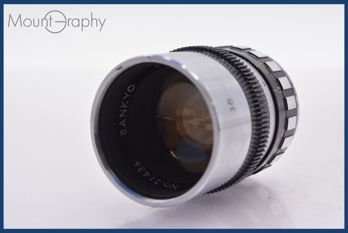 ★実用美品★ サンキョー 三協光機 Sankyo 38mm F1.4 同梱可 #mj5229拍卖
