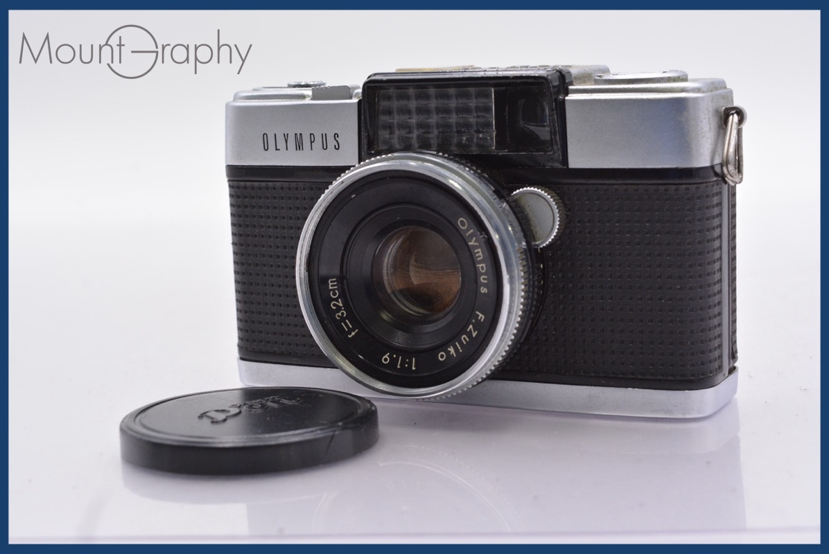 ★特別特価★ オリンパス Olympus-PEN D 3.2cm F1.9 前キャップ付 同梱可 #mj5360拍卖