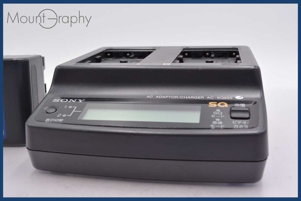 ★ジャンク特価★ ソニー SONY AC-SQ950 + SONY NP-QM70 ★完動★同梱可 #mj5369拍卖