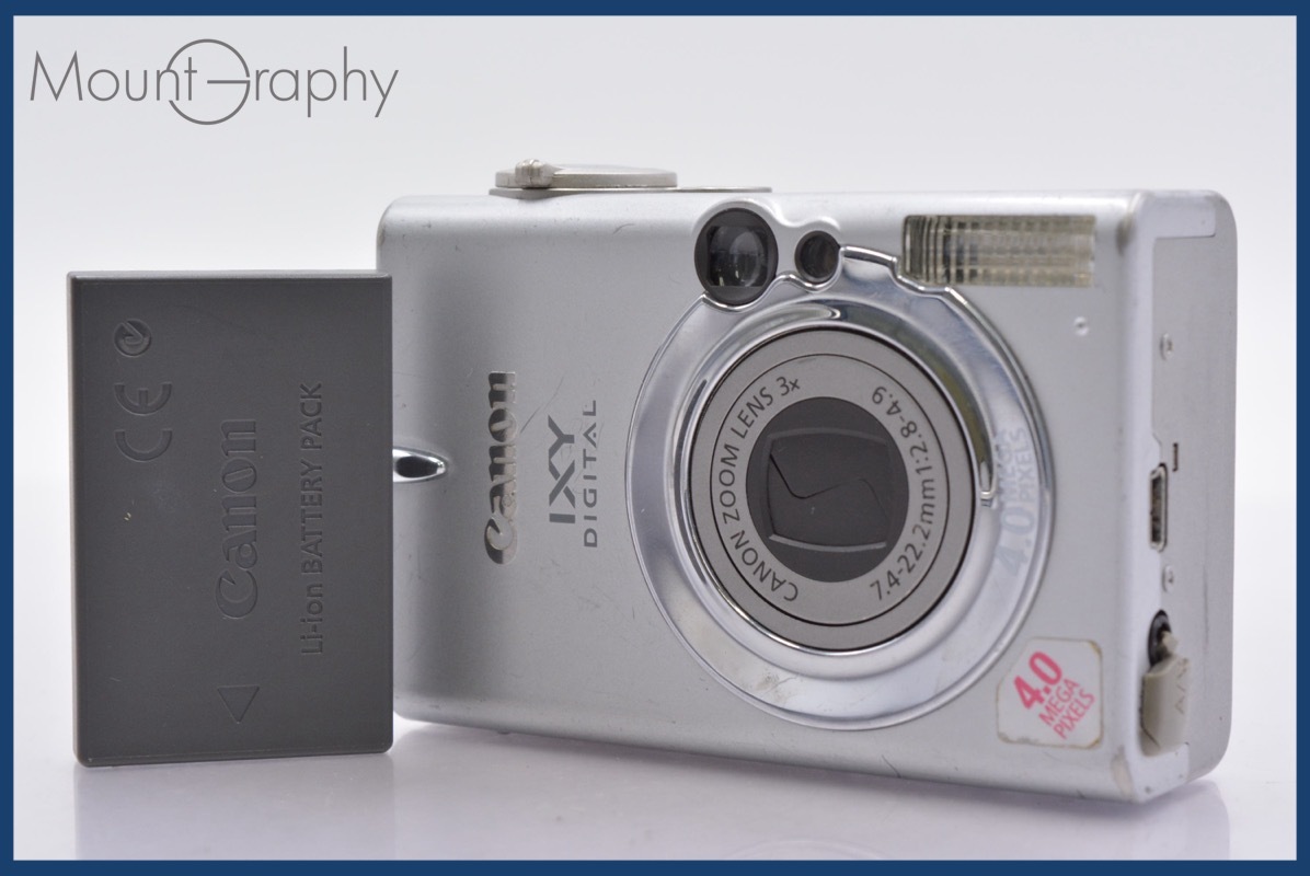 ★ジャンク特価★ キヤノン Canon IXY DIGITAL 400 3x バッテリー付属 同梱可 #mj4883拍卖