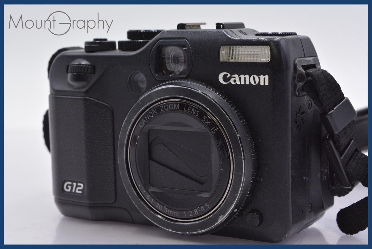 ★極上美品★ キヤノン Canon PowerShot G12 5x ★完動★同梱可 #mj4918拍卖