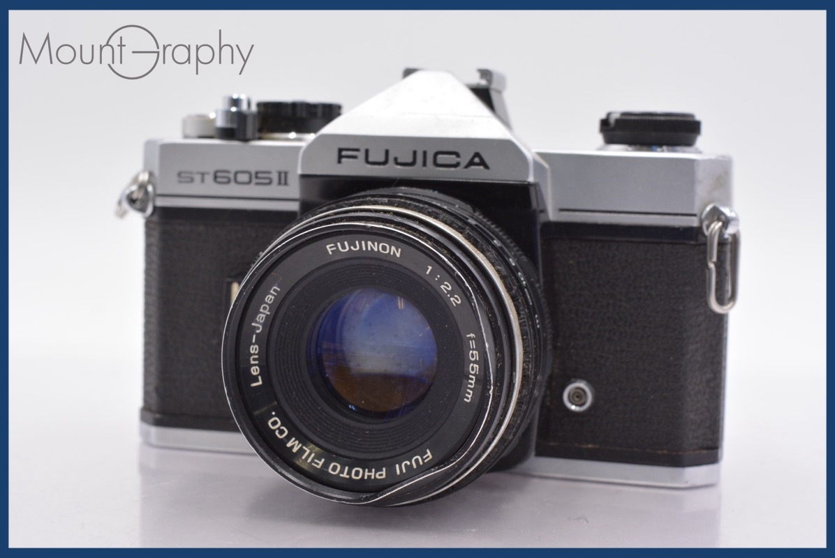 ★ジャンク特価★ 富士フィルム FUJIFILM FUJICA ST605 II + 55mm F2.2 同梱可 #7929拍卖