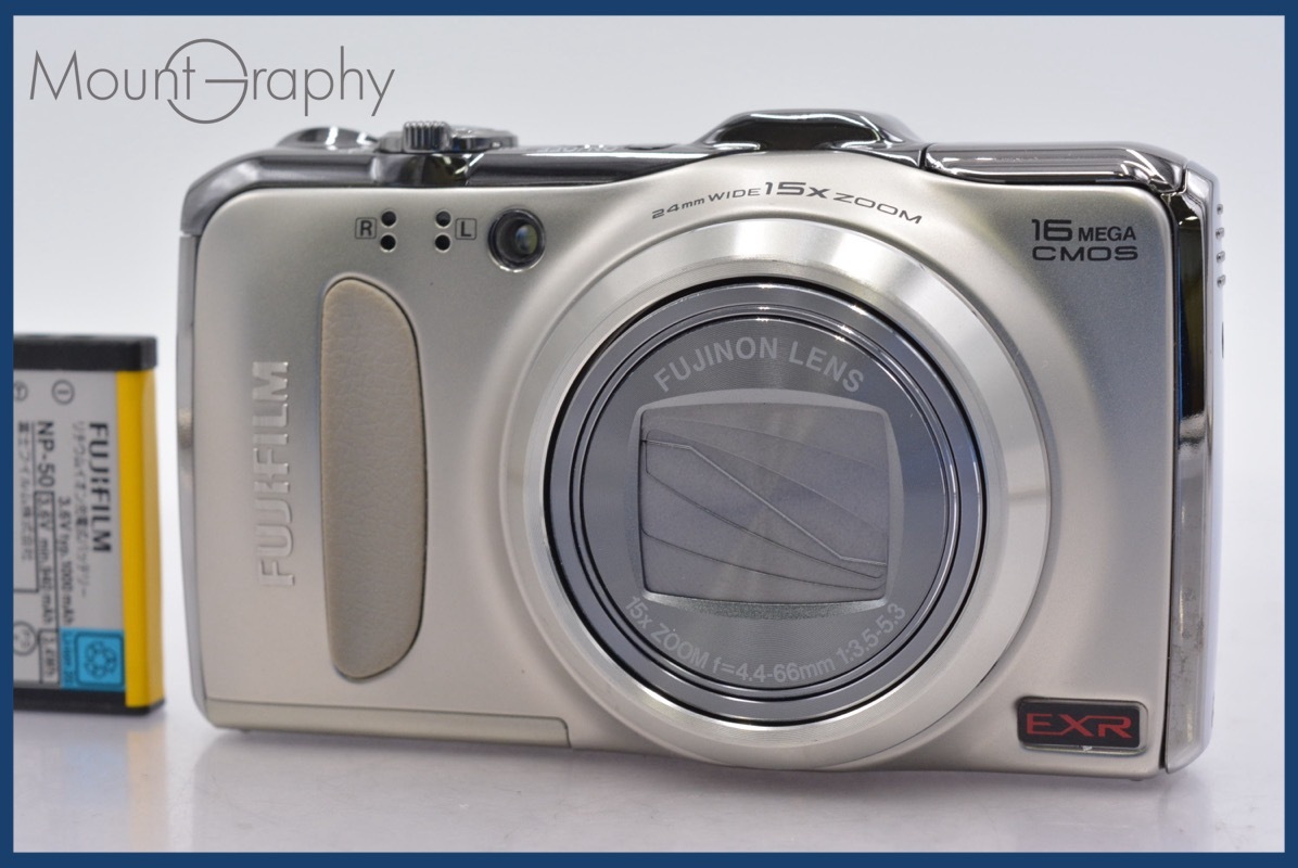 ★極上美品★ 富士フィルム FUJIFILM FinePix F550 EXR 15x バッテリー付属 ★完動★同梱可 #mj5558拍卖