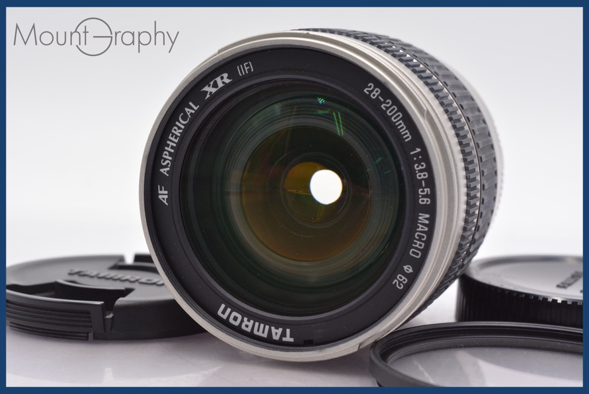 ★特別特価★ TAMRON タムロン AF XR 28-200mm F3.8-5.6 前後キャップ&レンズフィルター付 キヤノンEF用(AF) 同梱可 #R192拍卖