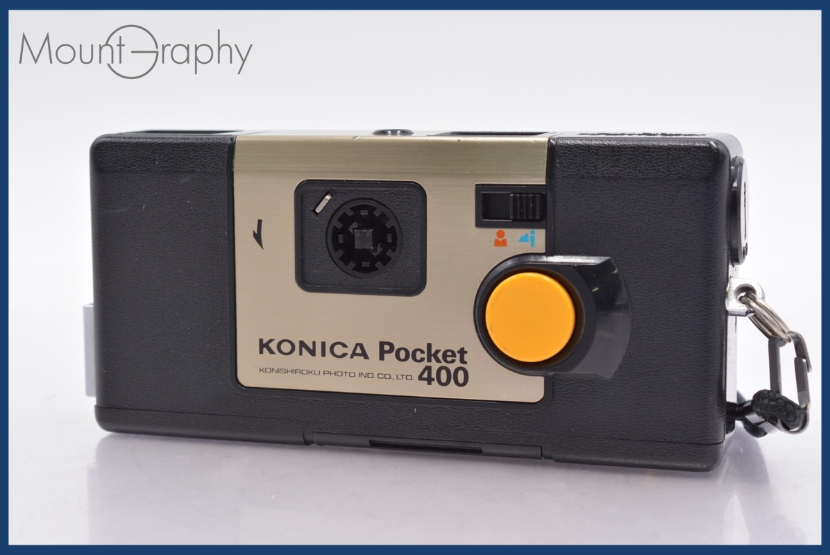 ★実用美品★ コニカ Konica Pocket 400 28mm ★完動★同梱可 #yk4905拍卖