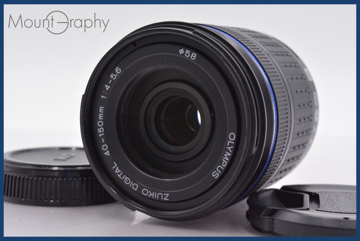 ★極上美品★ オリンパス Olympus ZUIKO DIGITAL 40-150mm F4-5.6 前後キャップ付 ★完動★同梱可 #yk4516拍卖