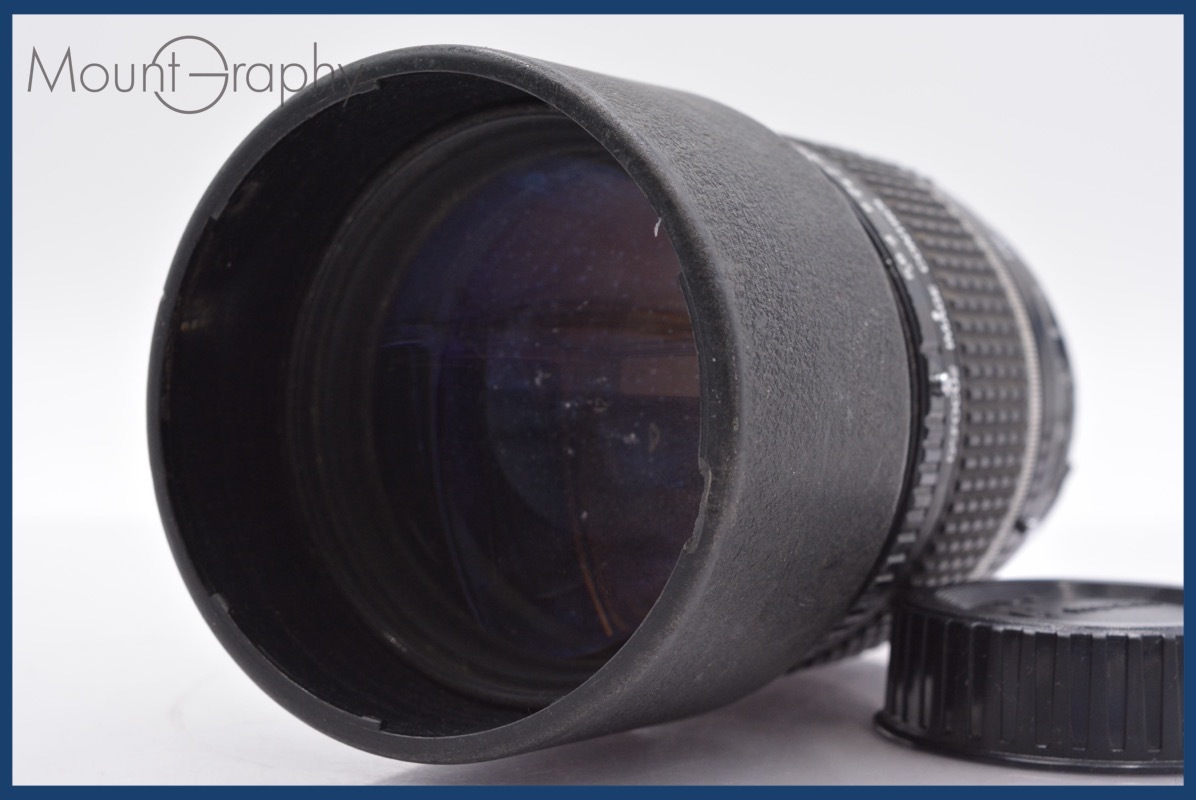 ★特別特価★ ニコン Nikon AF DC-NIKKOR 135mm F2 後キャップ付 同梱可 #mj4613拍卖