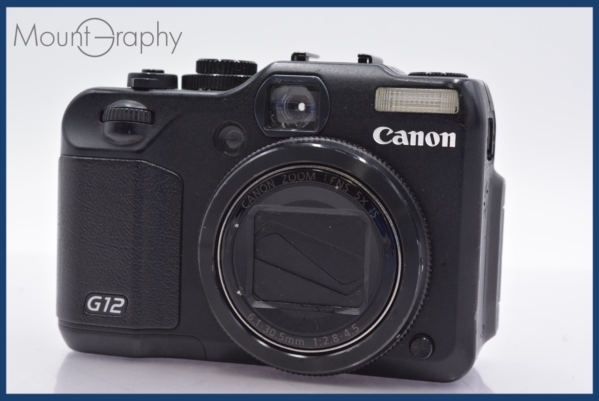 ★良品★ キヤノン Canon Power Shot G12 5x ★完動★同梱可 #yk4556拍卖