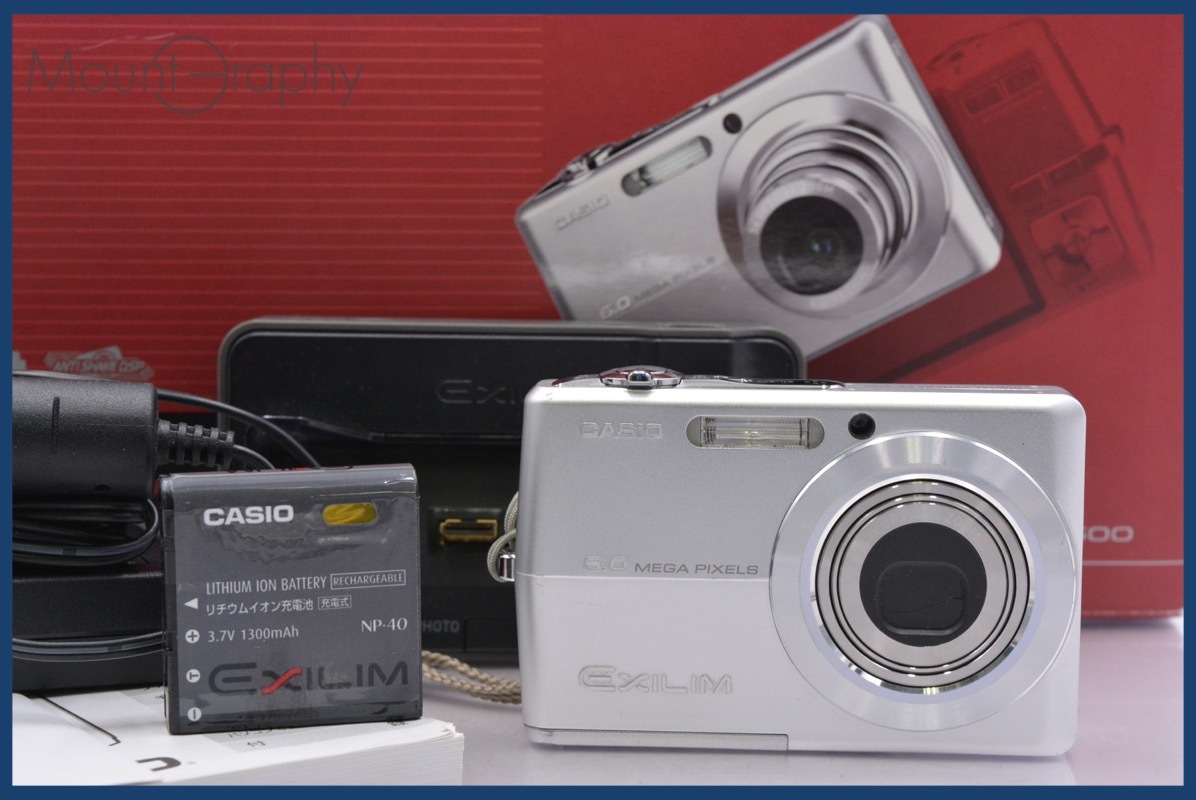 ★良品★ カシオ CASIO EXILIM EX-Z600 3x 元箱、バッテリー、USBクレドール、取扱説明書付属 ★完動★同梱可 #mj4653拍卖