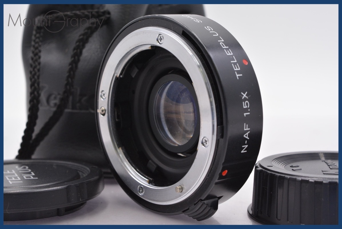 ★極上美品★ ケンコー KENKO N-AF 1.5X TELEPLUS SHQ 前後キャップ、ソフトケース付属 ニコンF用(AF) ★完動★同梱可 #mj3910拍卖