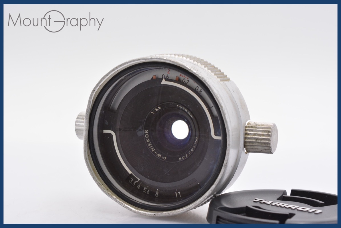 ★特別特価★ ニコン Nikon U W-NIKKOR 28mm F3.5 前キャップ付 ★完動★同梱可 #mj2293拍卖