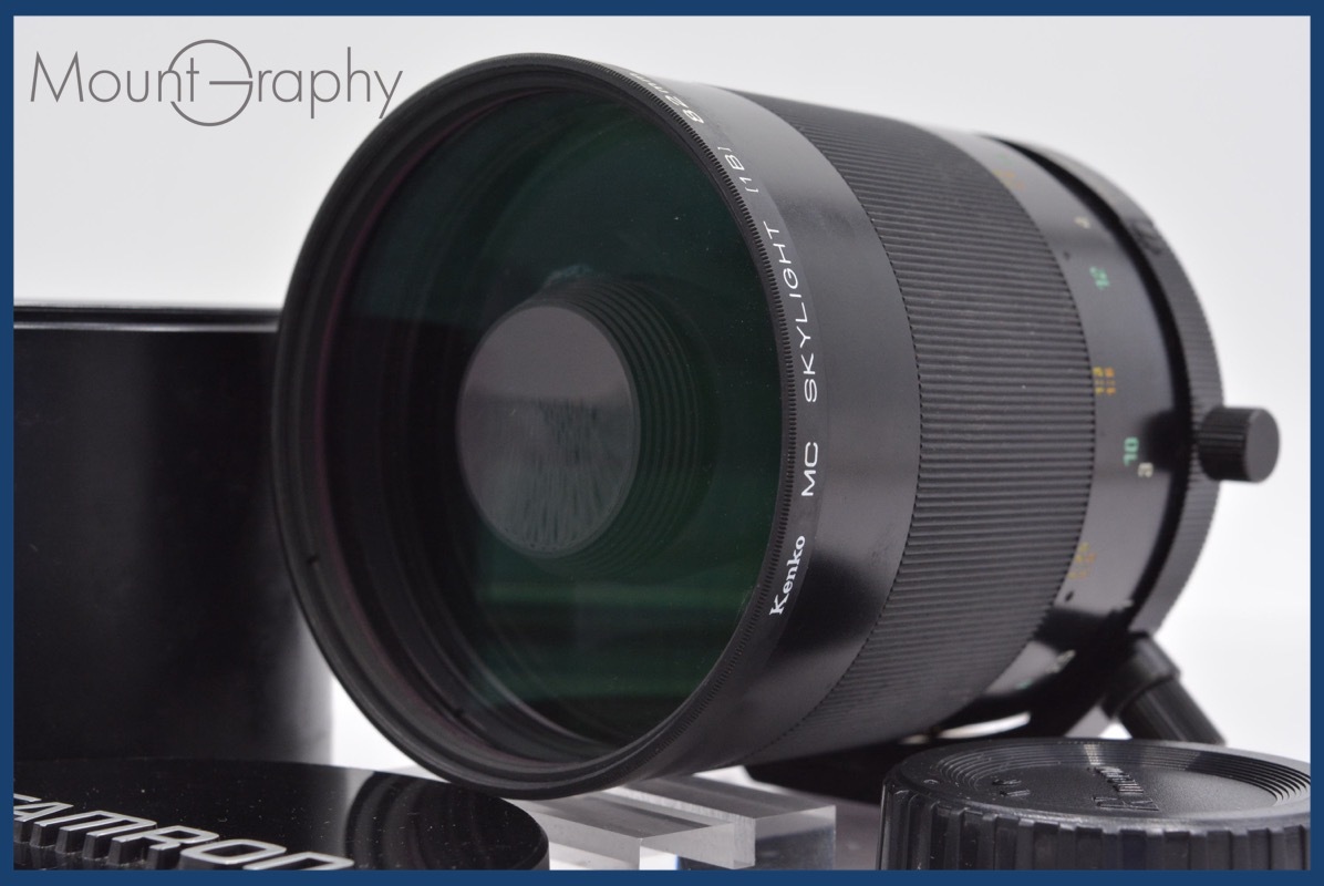 ★良品★ タムロン TAMRON SP TELE MACRO 500mm F8 5°BBAR MC 前後キャップ&レンズフィルター、フード付 アダプトール2 ニコン用 #mj3941拍卖