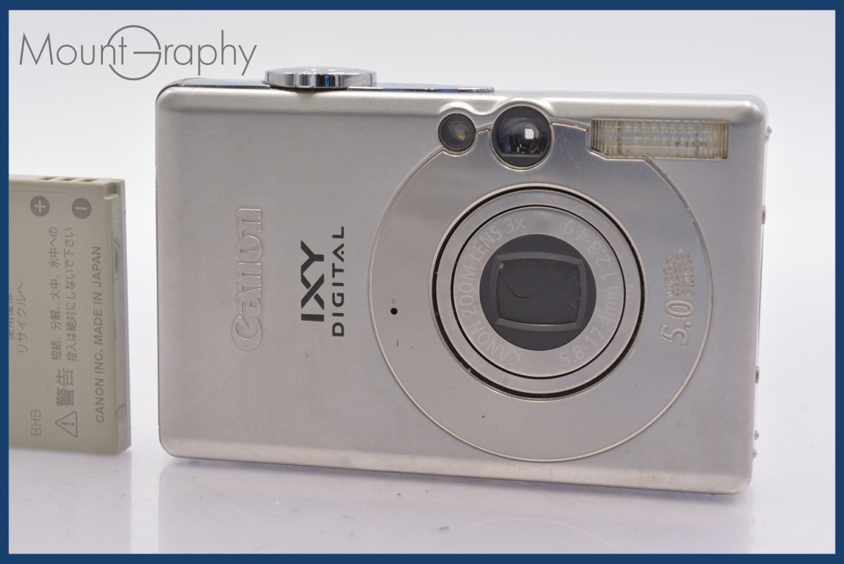 ★極上美品★ キヤノン Canon IXY DIGITAL 60 3x バッテリー付属 ★完動★同梱可 #mj3766拍卖