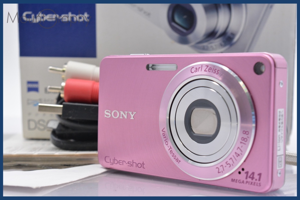 ★ジャンク特価★ ソニー SONY Cyber-shot DSC-W350 4x 元箱、取扱説明書付属 同梱可 #mj3813拍卖