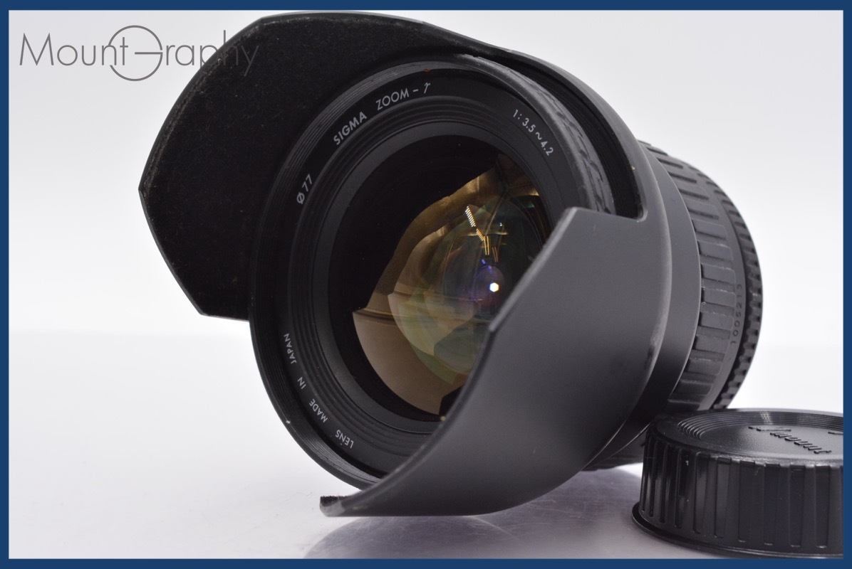 ★良品★ シグマ SIGMA ZOOM-γ 21-35mm F3.5-4.2MULTI-COATED 後キャップ付 ニコンF用(AF) ★完動★同梱可 #yk4007拍卖