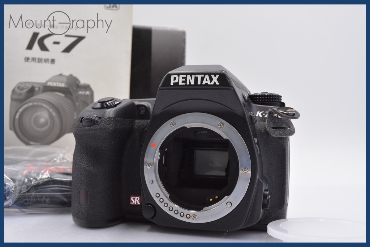 ★極上美品★ ペンタックス PENTAX K-7 SR 元箱、取扱説明書、前キャップ付属 ★完動★同梱可 #yk2878拍卖