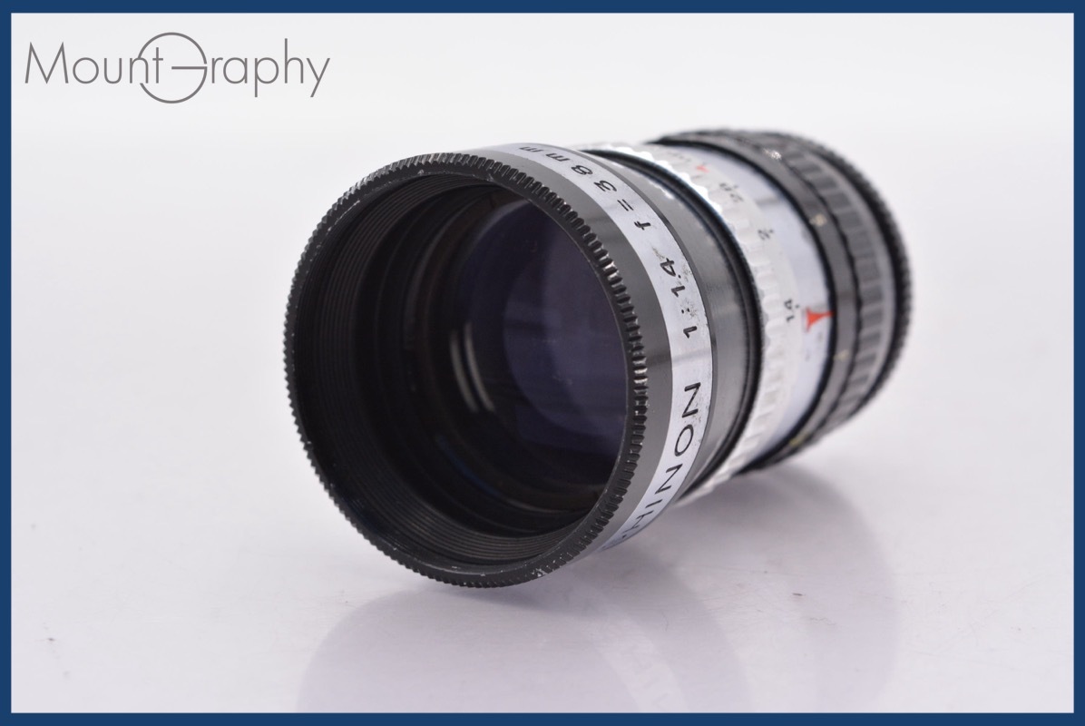 ★良品★ ヤシカ YASHICA CINE YASHINON 38mm F1.4 Dマウント用 ★完動★同梱可 #mj5225拍卖