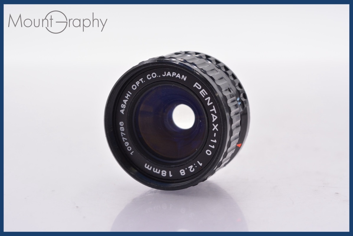 ★良品★ ペンタックス PENTAX-110 18mm F2.8 ★完動★同梱可 #mj5237拍卖