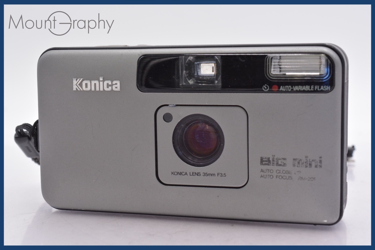 ★ジャンク特価★ コニカ Konica Big mini 35mm F3.5 同梱可 #mj5428拍卖