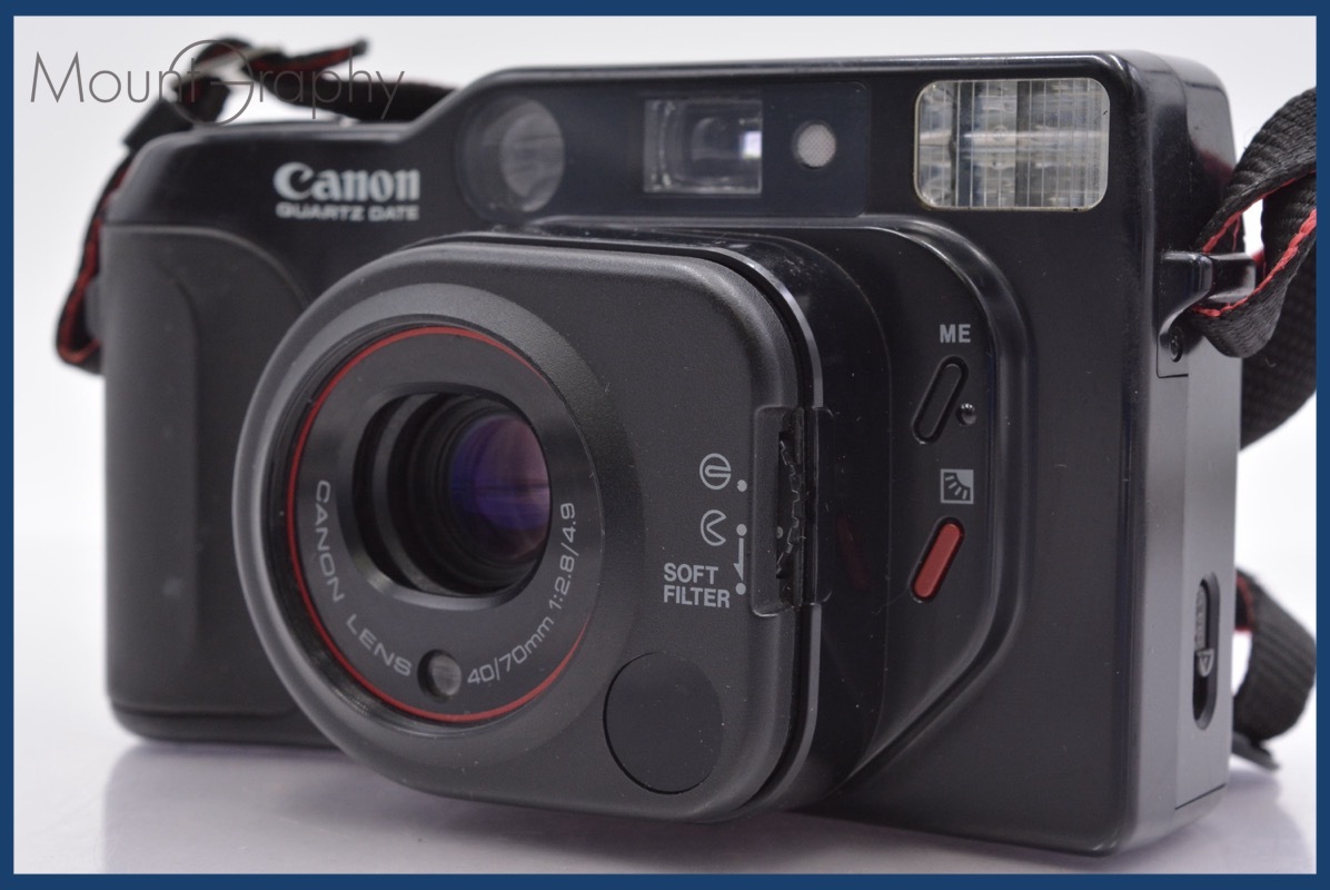 ★極上美品★ キヤノン Canon Autoboy TELE QUARTZ DATE 40/70mm F2.8/4.9 ★完動★同梱可 #yk4468拍卖