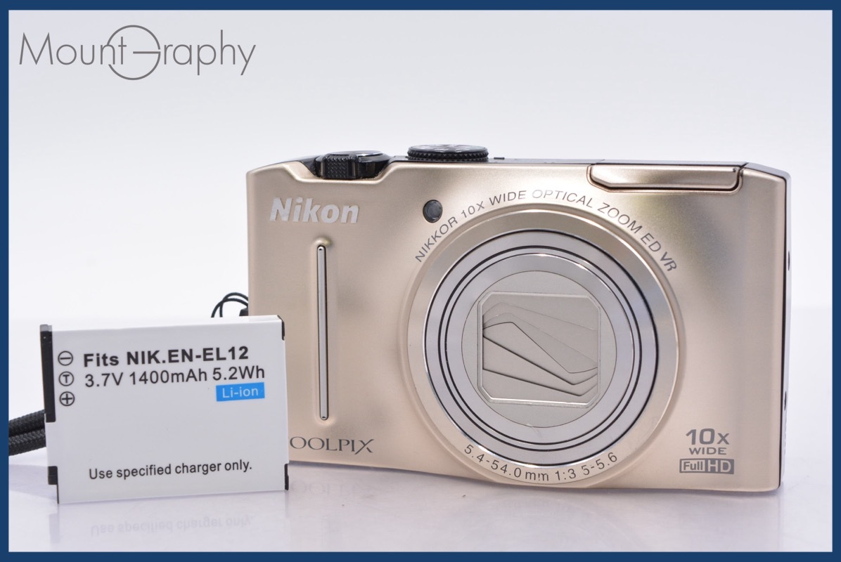 ★良品★ ニコン Nikon COOLPIX S8100 10x バッテリー付属 同梱可 #am49拍卖