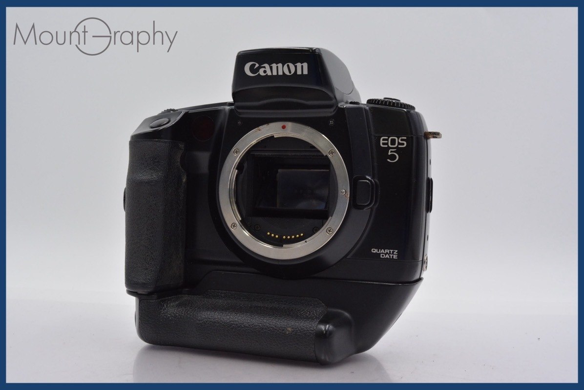 キヤノン Canon EOS5 QUARTZ DATE + Canon VERTICAL GRIP VG 10 ★完動★同梱可 #mj5525拍卖