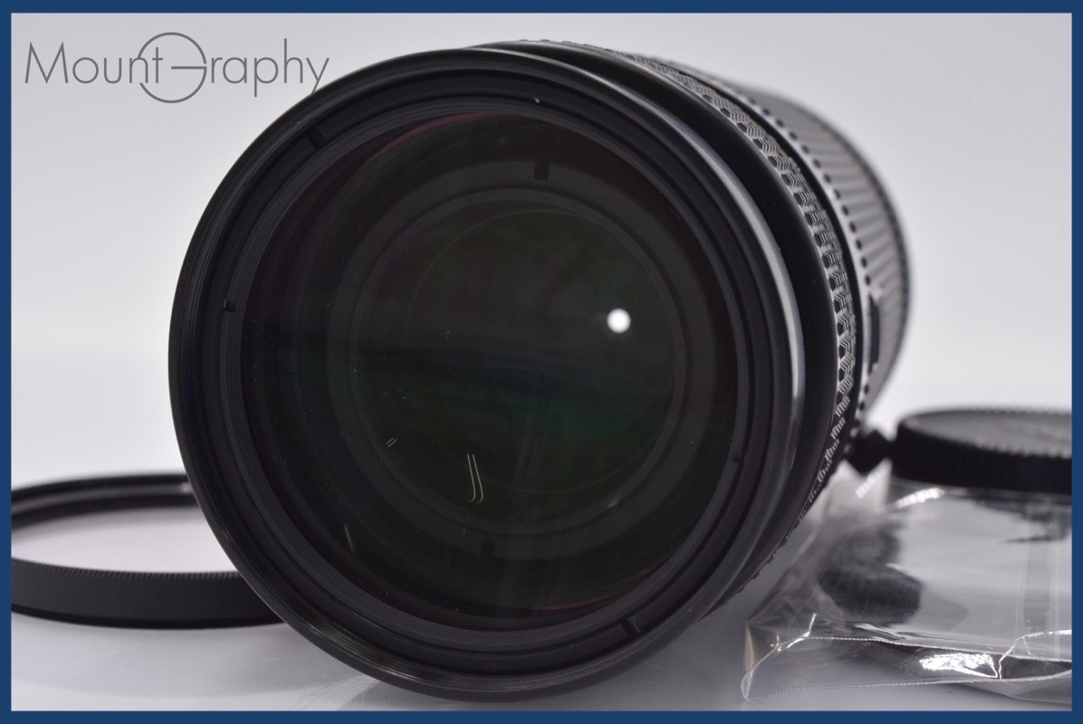 ★良品★ ニコン Nikon AF NIKKOR 75-300mm F4.5-5.6 前後キャップ&レンズフィルター付 ★完動★同梱可 #mj4300拍卖