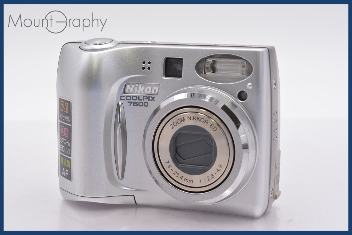 ★極上美品★ ニコン Nikon COOLPIX 7600 3x 単三電池仕様 ★完動★同梱可 #mj4713拍卖