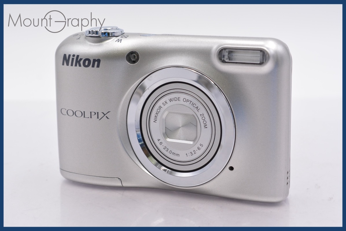 ★極上美品★ ニコン Nikon COOLPIX A10 5x 単三電池仕様 ★完動★同梱可 #mj4721拍卖
