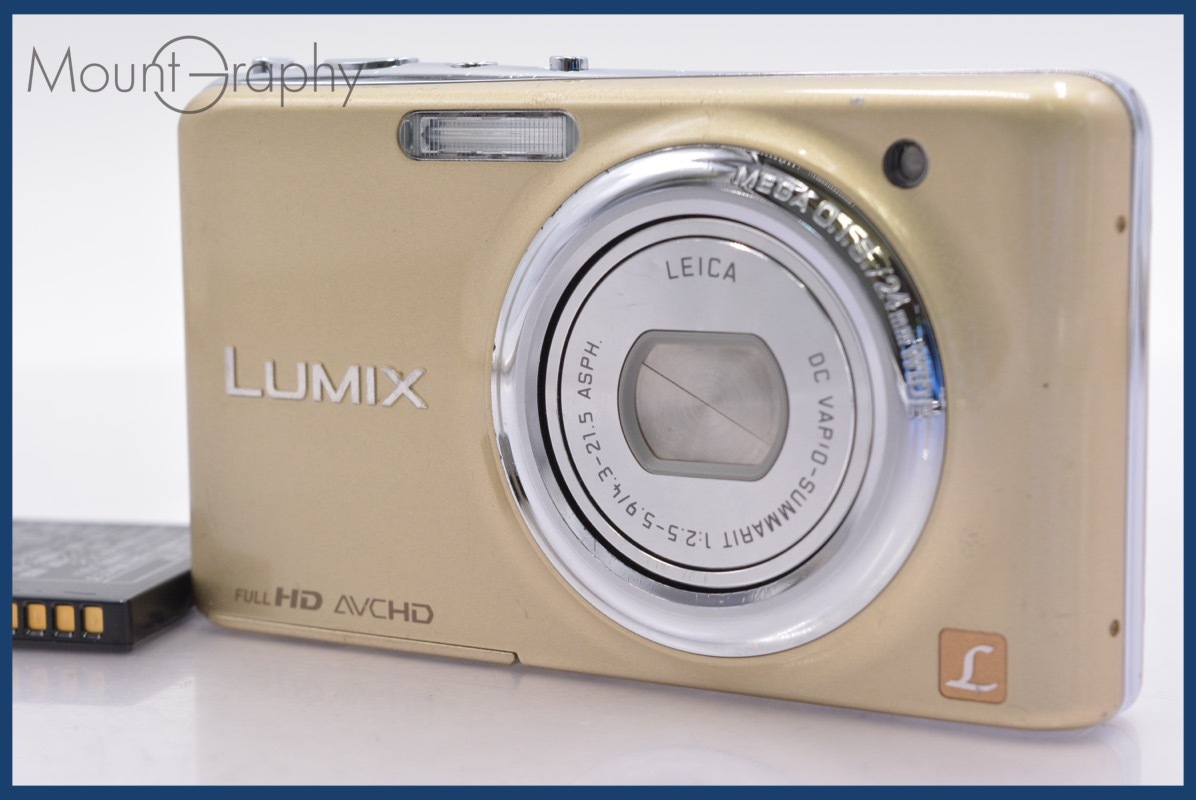 ★極上美品★ パナソニック Panasonic LUMIX DMC-FX77 5x バッテリー付属 ★完動★同梱可 #yk5011拍卖