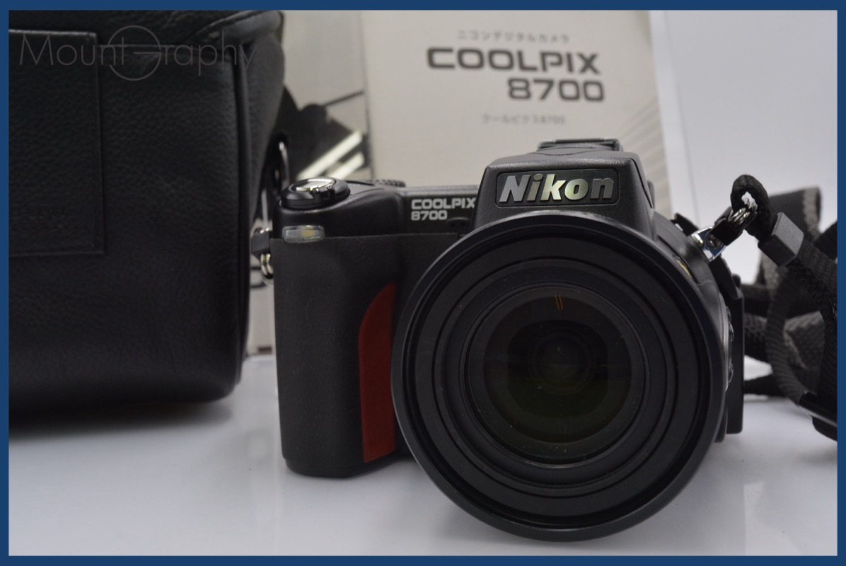 ★極上美品★ ニコン Nikon COOLPIX 8700 8x + KENKO DIGITAL WIDE 0.7x LD-07W 元箱、フード、前後キャップ、ケース他 #mj4383拍卖