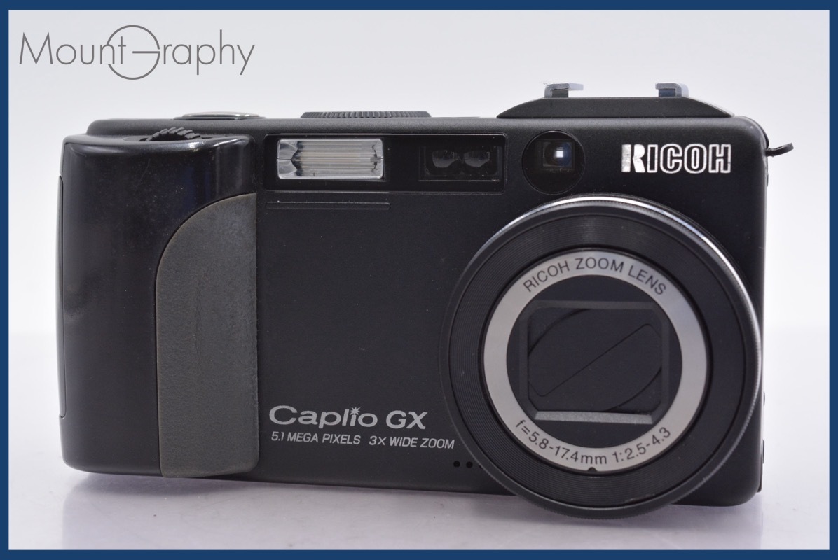 ★良品★ リコー RICOH Caplio GX 3x バッテリー付属 同梱可 #yk5071拍卖