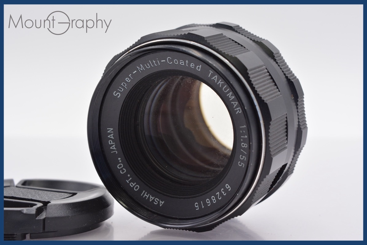 ★特別特価★ ペンタックス PENTAX Super-Multi-Coated TAKUMAR 55mm F1.8 前キャップ付 同梱可 #mj3453拍卖